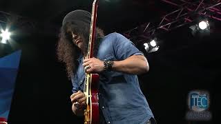 Slash, Orianthi and Jeff Baxter at the 30th Annual 2015 NAMM/TEC Awards (HD)