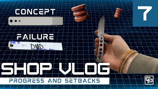 Shop Vlog 7 - Large Batch Knife Making and an EDC Prybar