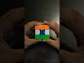 Making Indian Flag With Just 6 Moves 🇮🇳 #shorts