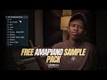 Making an Amapiano beat with a FREE sample pack