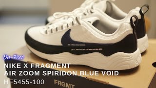 Nike x Fragment Air Zoom Spiridon Blue Void