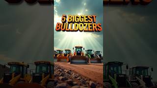 5 Biggest Bulldozers in the World  #automobile #shortsfeed