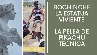 Bochinche la estatua viviente - Boxeo de Pikachu Tecnica