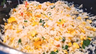 🇸🇷 Surinaamse gebakken rijst met ei|baka bhaat anda|Surinamese fried rice with egg recipe|