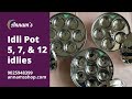 Chettinad Idli Pot | Idli Pot Stainless Steel | இட்லி பாத்திரம் | Annams Shop