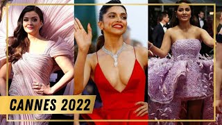 Cannes 2022 | Deepika goes CLASSIC in red, Aishwarya Rai \u0026 Hina Khan bring the DRAMA on red carpet