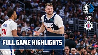 Luka Doncic (35 points) Highlights vs. LA Clippers | 5/1/24