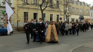 Márciusi ifjak sétája Sátoraljaújhelyen