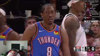 JuJuReacts To Oklahoma City Thunder vs Minnesota Timberwolves | 2024/2025 Full Game Highlights