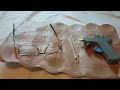 Easy Repair for your eye glasses yourself quickly with this simple technique