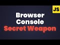 JavaScript in Chrome Console (2025) — Secrets Every Developer Must Know