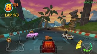 Aethersx2 Alpha 1801 crash tag team rodando liso no 2x native no snapdragon 662