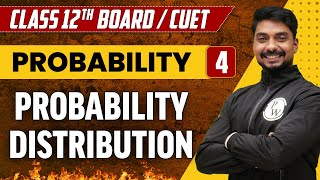 Probability 04 | Probability Distribution | Class 12th/CUET