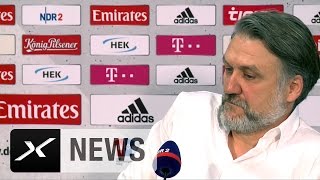 Hamburger SV am Abgrund? Dietmar Beiersdorfer mit Wutrede | Nach der Entlassung von Peter Knäbel