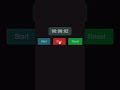Create Stopwatch By Using Javascript #javascript #css