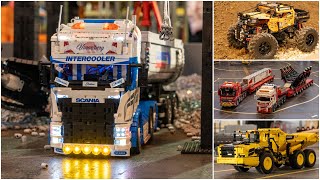 Amazing RC LEGO Trucks 💪 in ACTION @ Modellbaumesse Ried 2019