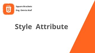 7 - Learn HTML | HTML style attribute | How to add style in HTML page