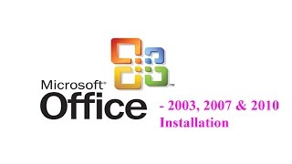 How to install Microsoft Office 2003, 2007 and 2010 w/o upgrading your physical machine