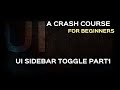 Semantic UI Tutorial| Sidebar Toggle in UI Semantic Part1| Framework tutorial for Beginners