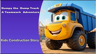 Dumpy the Dump Truck: A Teamwork Adventure | Kids Construction Story