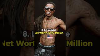 Top 10 Richest Rappers in the World 2023😃#youtube #shorts #rappers #top10 #2023 #TopWorldThings01