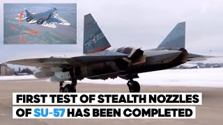 Russia Tests Su-57/T-50 2D Stealth Nozzle