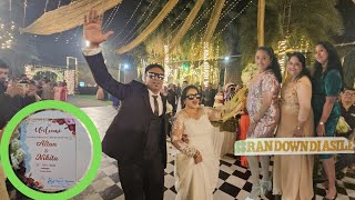 Wedding reception of Alton and Nikita | Gundavali Andheri | 28th December 2024