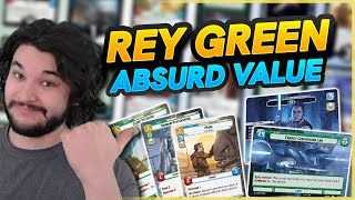 Better Than Rey RED? Rey Green AGGRO KILLER! | Star  Wars Unlimited