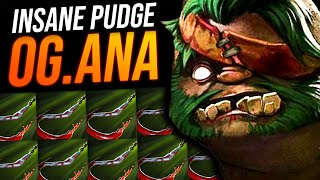 He Won TI For A Reason!!! OG.Ana Pudge INSANE 22 Min END GAME | Pudge Official