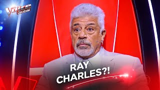Ivan Barreto's AUTHENTIC Ray Charles "I Can't Stop Loving You" Cover | The Voice