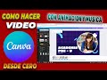 Cómo hacer videos en CANVA 2023 // Con Animaciones y Musica