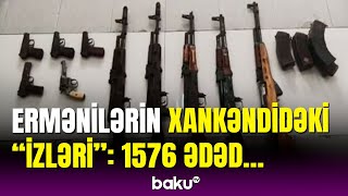 Xankəndidə xeyli silah-sursat tapıldı | DİN-dən açıqlama