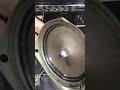 Toshiba Bombeat SX-26 Boombox speaker free air bass test