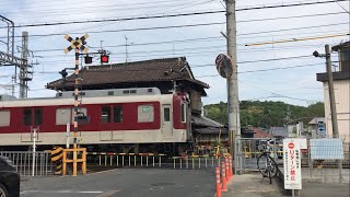 近鉄長野線　滝谷不動第一号踏切