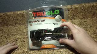 TruGlo Carbon XS 4 Pin Sight-  product review!