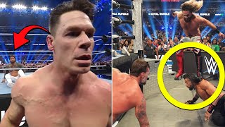 WWE Royal Rumble: Roman Reigns In Disbelief...Jey Uso Giving Up His Win...John Cena Breaks Silence