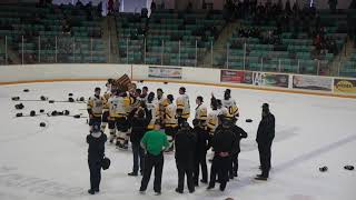 Waterloo Siskins Receiving The Cherrey Cup 2019