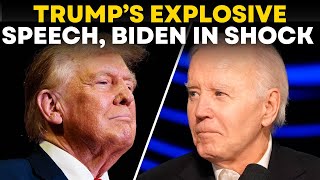 Trump Speech LIVE | US Elections LIVE | Trump, Biden Face Off Over Democracy \u0026 Age In Debate LIVE