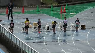 20241019 秋季延岡記録会 小3女100ｍ決勝1・2組　須田恵明利3/宮崎(延岡南部陸上)16\