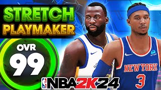 NBA 2k24 Rate this REC Build: How to Make a Stretch Playmaker PF Build on 2K24