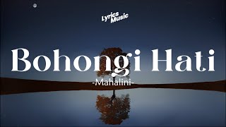 Lirik Lagu - Bohongi Hati - Mahalini || MIX Anggi Marito