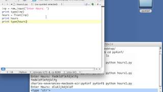 Python for Informatics: Exercise 2-3