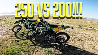 Rieju 250 vs 200 First Ride And Impressions!