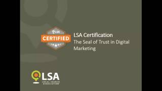 LSA Certification: What It Is and How to Apply