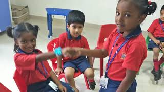 Friendship Day Celebrations by Nursery Children at Delhi International School, Kompally