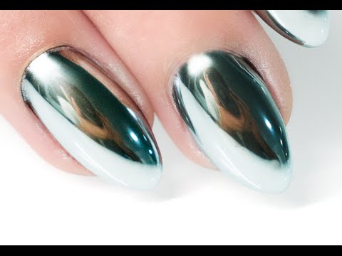 Mirror Powder Nails Step By Step Nails 21 Youtube
