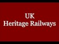 UK Heritage Railways Trailer