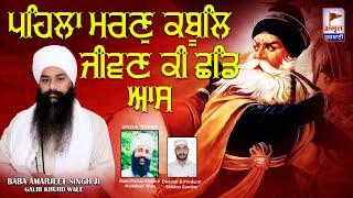 DHARNA - ਪਹਿਲਾ ਮਰਣ ਕਬੂਲਿ | JIVAN KI CHAD AAS | Baba Amarjeet Singh Ji @AmritGurbani24x7 FULL HD