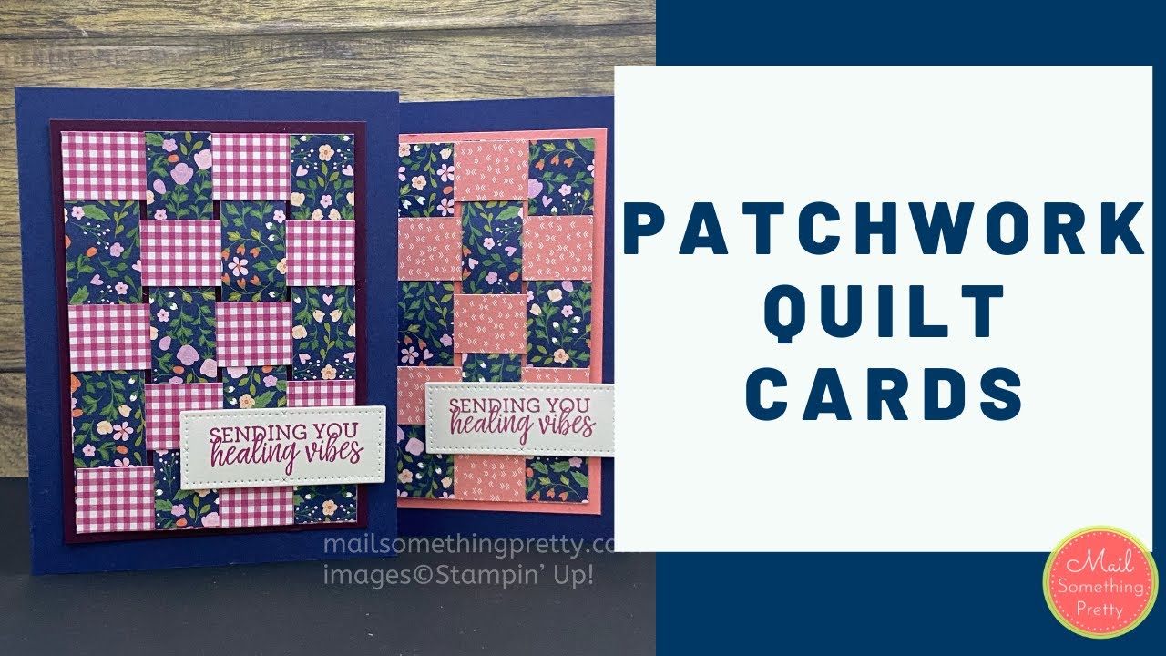 Patchwork Quilt Card Youtube