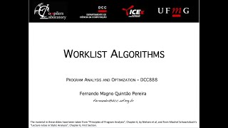 Solving Data-Flow Analyses, Part 1